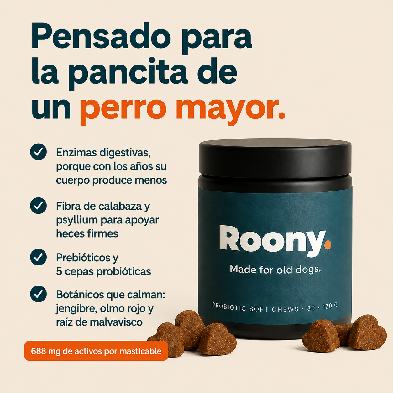 Roony Senior Gut