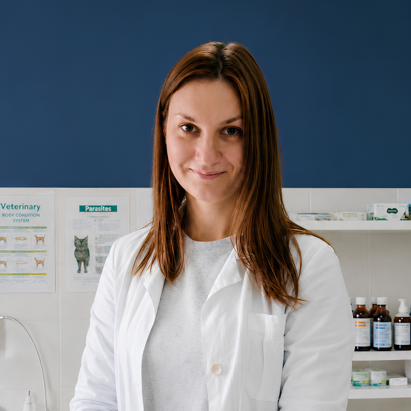Veterinarian portrait